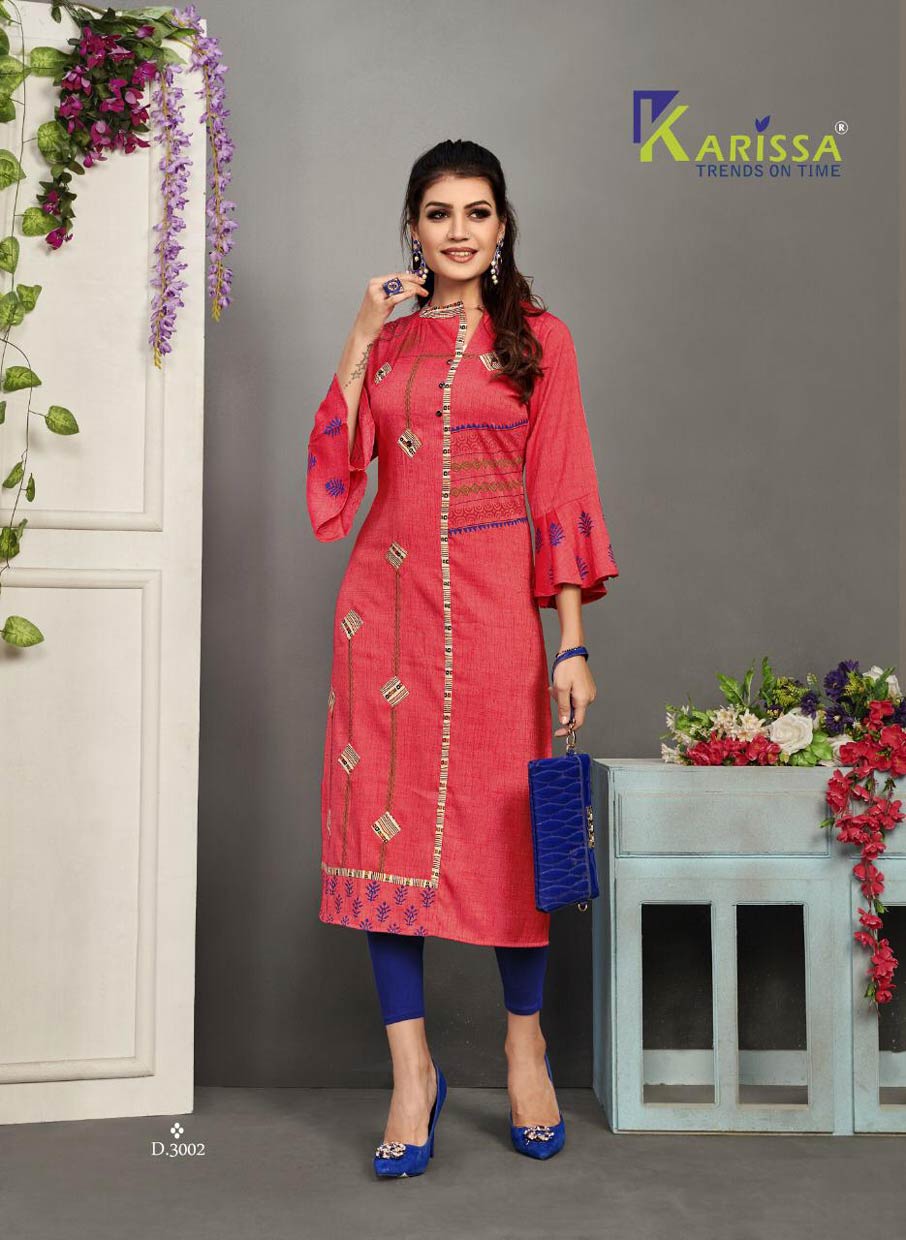 Karissa Rich Girl Vol-3 Block Print Wholesale Kurti Karissa Rich Girl Vol-3 Block Print Wholesale Kurti